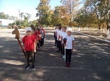 Спортивные соревнования "А ну - ка Казачата!"